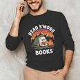Read S'More Books Cute Campfire Reading Book Lovers Unisex Long Sleeve T-Shirt Read S'More Books Cute Campfire Reading Book Lovers Unisex Long Sleeve T-Shirt