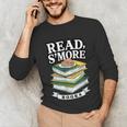 Read S'More Books Marshmallow Reading Smores Unisex Long Sleeve T-Shirt