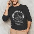 A Well Read Woman Book Lover Literary Quote Unisex Long Sleeve T-Shirt