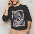 The Reader Tarot Card Women Book Lover Librarian Read Unisex Long Sleeve T-Shirt The Reader Tarot Card Women Book Lover Librarian Read Unisex Long Sleeve T-Shirt