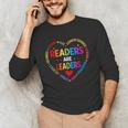 Readers Are Leaders Reading Teacher Women Kids Book Lovers Unisex Long Sleeve T-Shirt Readers Are Leaders Reading Teacher Women Kids Book Lovers Unisex Long Sleeve T-Shirt
