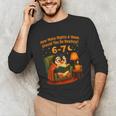 Reading 6 7 Six Seven Meme English Teacher Book Lover Unisex Long Sleeve T-Shirt
