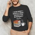 Reading 6-7 Six Seven Meme English Teacher Book Lover Unisex Long Sleeve T-Shirt