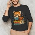 Reading Book Lover Red Panda Read Books Be Kind Stays Weird Unisex Long Sleeve T-Shirt Reading Book Lover Red Panda Read Books Be Kind Stays Weird Unisex Long Sleeve T-Shirt