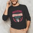 Reading Is My Favorite Sport Book Lover Keepsake For Women Unisex Long Sleeve T-Shirt Reading Is My Favorite Sport Book Lover Keepsake For Women Unisex Long Sleeve T-Shirt