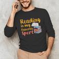 Reading Is My Favorite Sport Book Lovers Unisex Long Sleeve T-Shirt Reading Is My Favorite Sport Book Lovers Unisex Long Sleeve T-Shirt