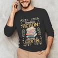 Reading Fiction Always A Good Time Book Reading Bookworm Unisex Long Sleeve T-Shirt Reading Fiction Always A Good Time Book Reading Bookworm Unisex Long Sleeve T-Shirt