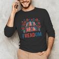 Reading Freadom Freedom Book Lover 4th Of July Men Women Unisex Long Sleeve T-Shirt Reading Freadom Freedom Book Lover 4th Of July Men Women Unisex Long Sleeve T-Shirt