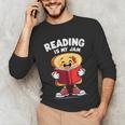 Reading Is My Jam I Love To Read Books Unisex Long Sleeve T-Shirt Reading Is My Jam I Love To Read Books Unisex Long Sleeve T-Shirt