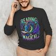 Reading Is Magical Dragon Tee Perfect For Book Lovers Kids Unisex Long Sleeve T-Shirt