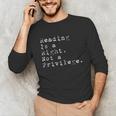 Reading Is a Right Not a Privilege Banned Books Unisex Long Sleeve T-Shirt Reading Is a Right Not a Privilege Banned Books Unisex Long Sleeve T-Shirt