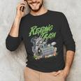 Reading Trash Racoon Bookworm Bookish Librarian Book Lover Unisex Long Sleeve T-Shirt Reading Trash Racoon Bookworm Bookish Librarian Book Lover Unisex Long Sleeve T-Shirt