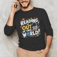 Reading Is Out Of This World Space Book Lover Kids Unisex Long Sleeve T-Shirt Reading Is Out Of This World Space Book Lover Kids Unisex Long Sleeve T-Shirt