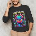 Readsalotl Axolotl Book Lovers Axolotls Unisex Long Sleeve T-Shirt Readsalotl Axolotl Book Lovers Axolotls Unisex Long Sleeve T-Shirt