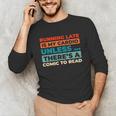 Retro Art Graphic Novels Superheroes Vintage Comic Books Unisex Long Sleeve T-Shirt