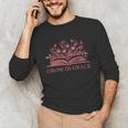Retro Grow In Grace Wildflower Book Christian Bible Verse Unisex Long Sleeve T-Shirt Retro Grow In Grace Wildflower Book Christian Bible Verse Unisex Long Sleeve T-Shirt