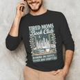 Retro Tired Moms Book Club Bookish Booktrovert Mother's Day Unisex Long Sleeve T-Shirt Retro Tired Moms Book Club Bookish Booktrovert Mother's Day Unisex Long Sleeve T-Shirt