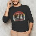 Retro Vintage Bookworm Library Shirt Book Lover Unisex Long Sleeve T-Shirt