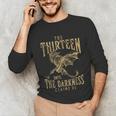 Retro Vintage The Thirteen Until The Darkness Claims Us Book Unisex Long Sleeve T-Shirt Retro Vintage The Thirteen Until The Darkness Claims Us Book Unisex Long Sleeve T-Shirt