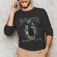 Salem Witch Book Club Cat Reading Witchy Halloween Men Unisex Long Sleeve T-Shirt Salem Witch Book Club Cat Reading Witchy Halloween Men Unisex Long Sleeve T-Shirt