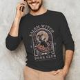 Salem Witch Book Club All Witches Welcome Spooky Halloween Unisex Long Sleeve T-Shirt Salem Witch Book Club All Witches Welcome Spooky Halloween Unisex Long Sleeve T-Shirt