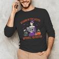 Season Of The Witch Spooky Readers Spell Book Hallowen Unisex Long Sleeve T-Shirt