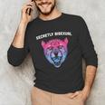 Secretly Bisexual Bi Introvert Bi Pride Antisocial LGBTQ Unisex Long Sleeve T-Shirt Secretly Bisexual Bi Introvert Bi Pride Antisocial LGBTQ Unisex Long Sleeve T-Shirt