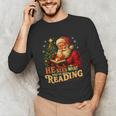 He Sees What You’Ve Been Reading Santa Book Lover Christmas Unisex Long Sleeve T-Shirt He Sees What You’Ve Been Reading Santa Book Lover Christmas Unisex Long Sleeve T-Shirt