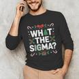What The Sigma Christmas Party Outfit For Introverts Unisex Long Sleeve T-Shirt
