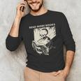 Skeleton Read More Books Unisex Long Sleeve T-Shirt Skeleton Read More Books Unisex Long Sleeve T-Shirt