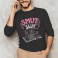 SMUT Slut Provocative Literature Book Club Book Reading Unisex Long Sleeve T-Shirt