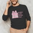 So Many Books Little Time Book Lover Teacher Librarian Unisex Long Sleeve T-Shirt So Many Books Little Time Book Lover Teacher Librarian Unisex Long Sleeve T-Shirt