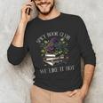 Spicy Book Club Dark Romance Lover Spicy Bookish Merch Goth Unisex Long Sleeve T-Shirt Spicy Book Club Dark Romance Lover Spicy Bookish Merch Goth Unisex Long Sleeve T-Shirt