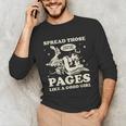 Spread Those Pages Like A Good Girl Shirt Smutty Spicy Book Unisex Long Sleeve T-Shirt