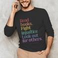 Stop Book Banning Pro Library Unisex Long Sleeve T-Shirt