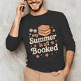 My Summer Is All Booked Book Lover Reading Vacation 2025 Unisex Long Sleeve T-Shirt My Summer Is All Booked Book Lover Reading Vacation 2025 Unisex Long Sleeve T-Shirt