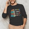 My Summer Is All Booked Book Reading Book Lover Unisex Long Sleeve T-Shirt