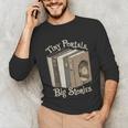 Tiny Portals Big Stories Book Nook Fantasy Gateway Unisex Long Sleeve T-Shirt Tiny Portals Big Stories Book Nook Fantasy Gateway Unisex Long Sleeve T-Shirt