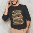 History Books Dream Like Martin Quote Black History Mo Unisex Long Sleeve T-Shirt