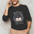 You Had Me At Trigger Warning Dark Romance Skeleton Book Unisex Long Sleeve T-Shirt