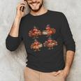 Turkey Reading Books Shirt Thanksgiving Turkey Bookworm Unisex Long Sleeve T-Shirt Turkey Reading Books Shirt Thanksgiving Turkey Bookworm Unisex Long Sleeve T-Shirt