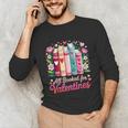 Valentine All Booked For Valentine Book Lovers Teacher Kid Unisex Long Sleeve T-Shirt
