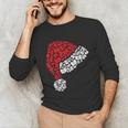 Vintage Retro Christmas Book Xmas Santa Hat Pajama Holiday Unisex Long Sleeve T-Shirt Vintage Retro Christmas Book Xmas Santa Hat Pajama Holiday Unisex Long Sleeve T-Shirt