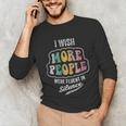 Vintage I Wish More People Were Fluent In Silence Introvert Unisex Long Sleeve T-Shirt Vintage I Wish More People Were Fluent In Silence Introvert Unisex Long Sleeve T-Shirt