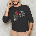 I Vow You Vow We Vow ShirtSmutty Fantasy Dark Romance Book Unisex Long Sleeve T-Shirt