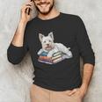 West Highland Terrier Books Dog Breed Westie Unisex Long Sleeve T-Shirt