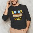Women's Adorable Book Nerd Typography Minimalist Library Lover Unisex Long Sleeve T-Shirt Women's Adorable Book Nerd Typography Minimalist Library Lover Unisex Long Sleeve T-Shirt