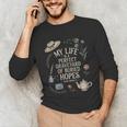 Women's Dramatic Book Lover Quote Unisex Long Sleeve T-Shirt Women's Dramatic Book Lover Quote Unisex Long Sleeve T-Shirt
