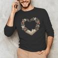 Women's Vintage Book Lover Valentine Heart Unisex Long Sleeve T-Shirt Women's Vintage Book Lover Valentine Heart Unisex Long Sleeve T-Shirt