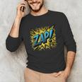 ZAP Comic Book Retro Artwork – Cartoon Collector Unisex Long Sleeve T-Shirt ZAP Comic Book Retro Artwork – Cartoon Collector Unisex Long Sleeve T-Shirt